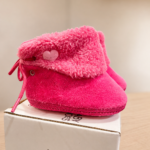 Bota plush fucsia
