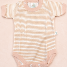 Body rayado beige