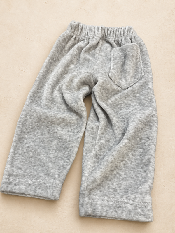 Pantalon de plush recto