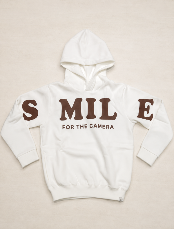 Buzo blanco Smile