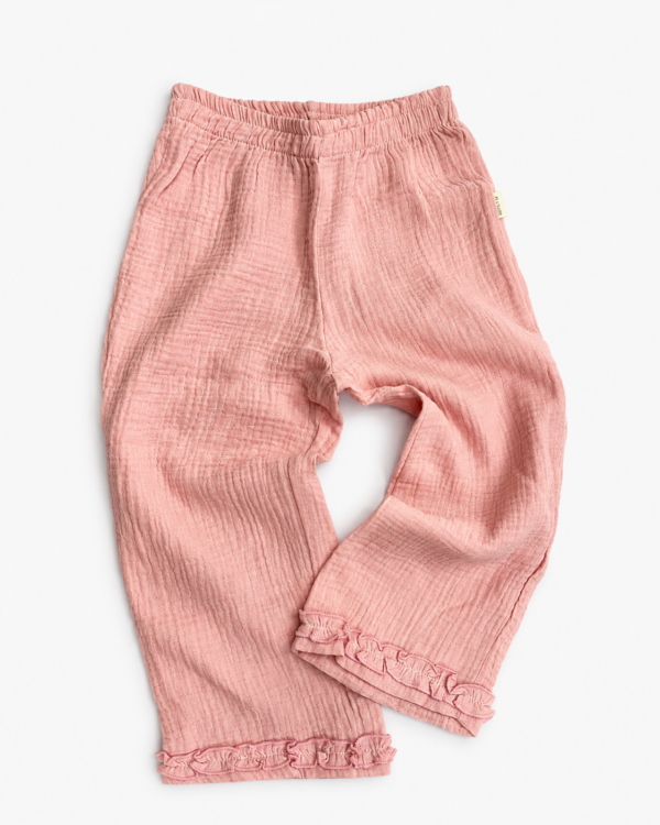 Pantalón con volado